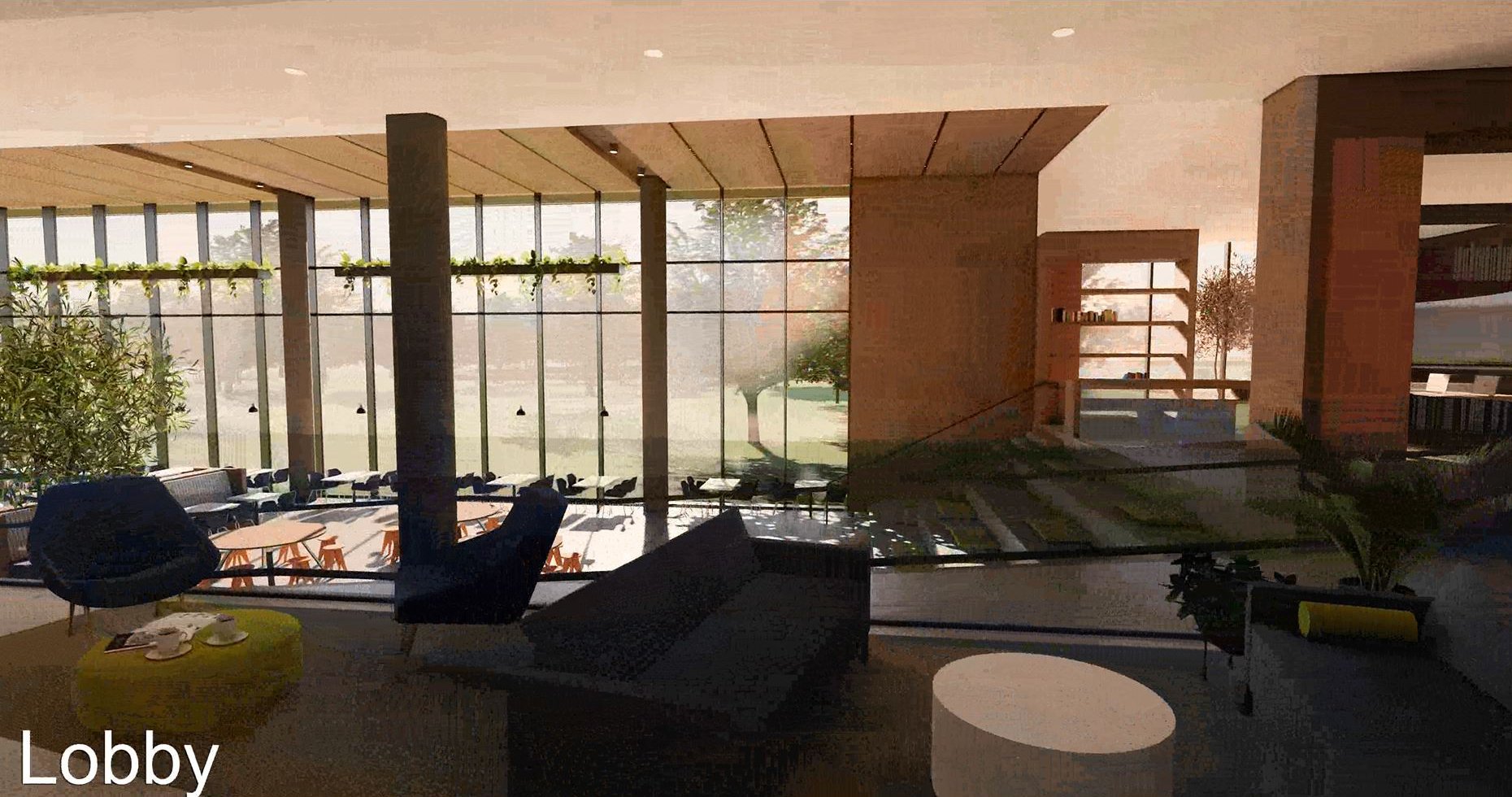 lobby of new hospital