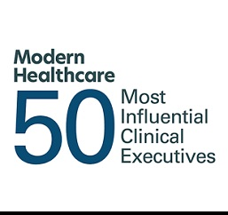 modern healthcare 50 most influential clinical executives 2022 logo
