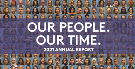 Cover of the 2021 MetroHealth Annual Report