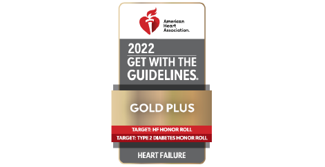 get with the guidelines heart failure gold award logo