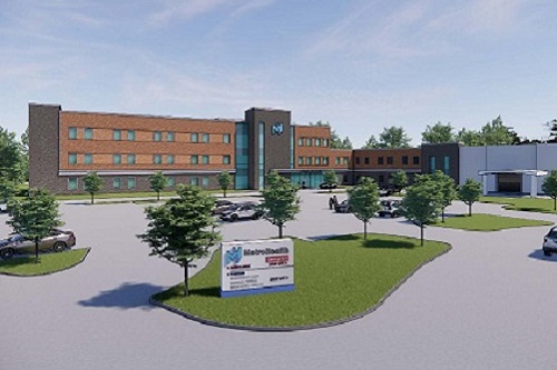 Behavioral Health Services Planned Expansion Architectural Rendering