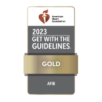 American Heart Association 2023 Get with the Guidelines Gold AFIB
