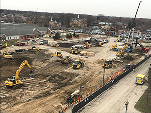 Construction at MetroHealth