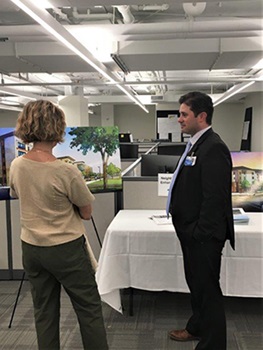Greg Zucca at MetroHealth Open House