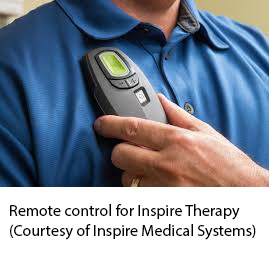 Inspire Surgery Remote Control w Caption