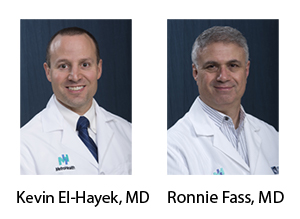 Photos of Kevin El-Hayek, MD and Ronnie Fass, MD