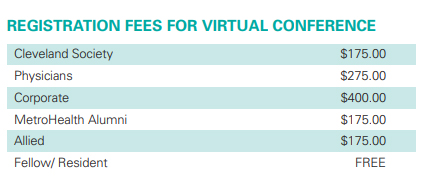 Rheumatology Conference Pricing