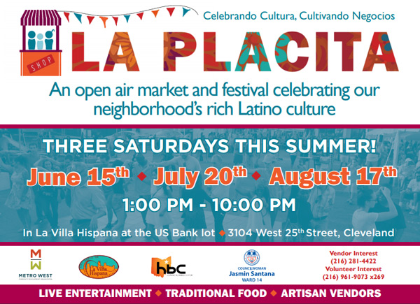La Placita 2019 takes place in June, July and August 2019