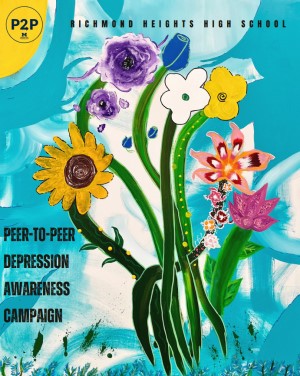 Peer-2-Peer Depression Awareness Campaign poster