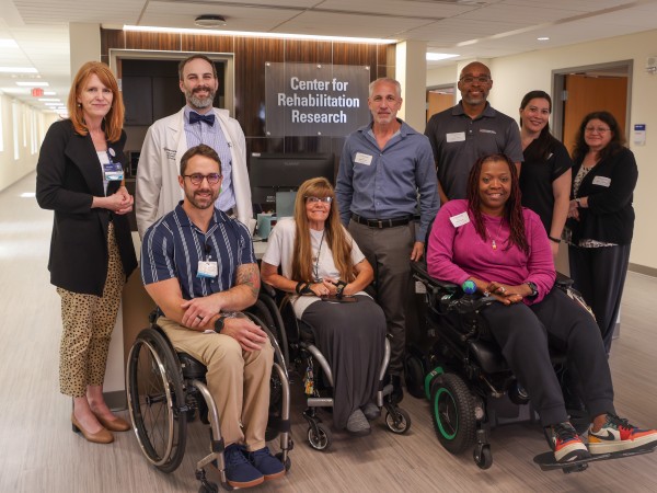 The team at the Center for Rehabilitation Research's Adaptive Intimacy Lab