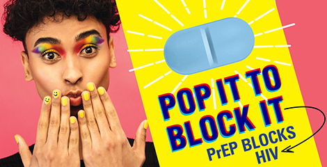 Pop it to block it - PrEP blocks HIV