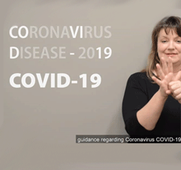 COVID-19 Closed Caption and ASL