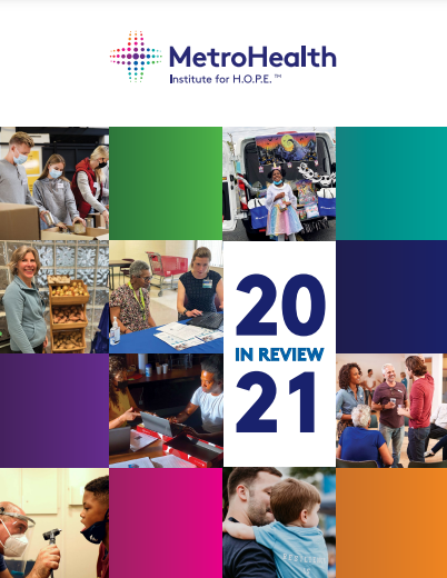 Institute for HOPE 2021 In Review cover
