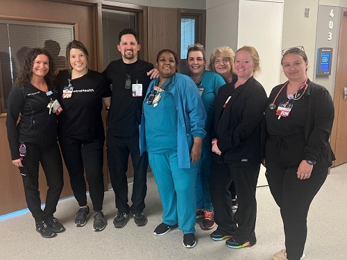 Group photo of Neuro critical care team