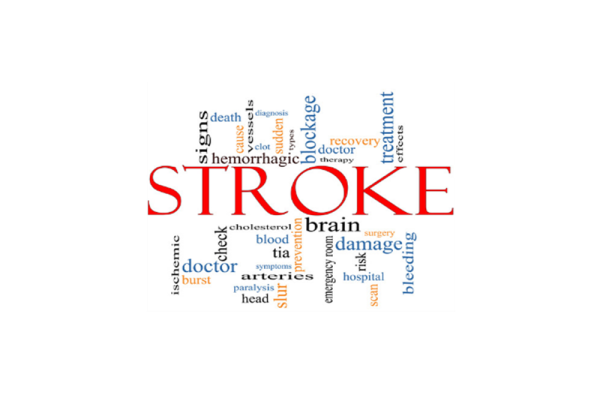 Stroke word collage