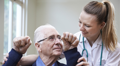 Stroke Rehab Patient