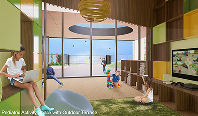 New Hospital Pediatric Activity Space