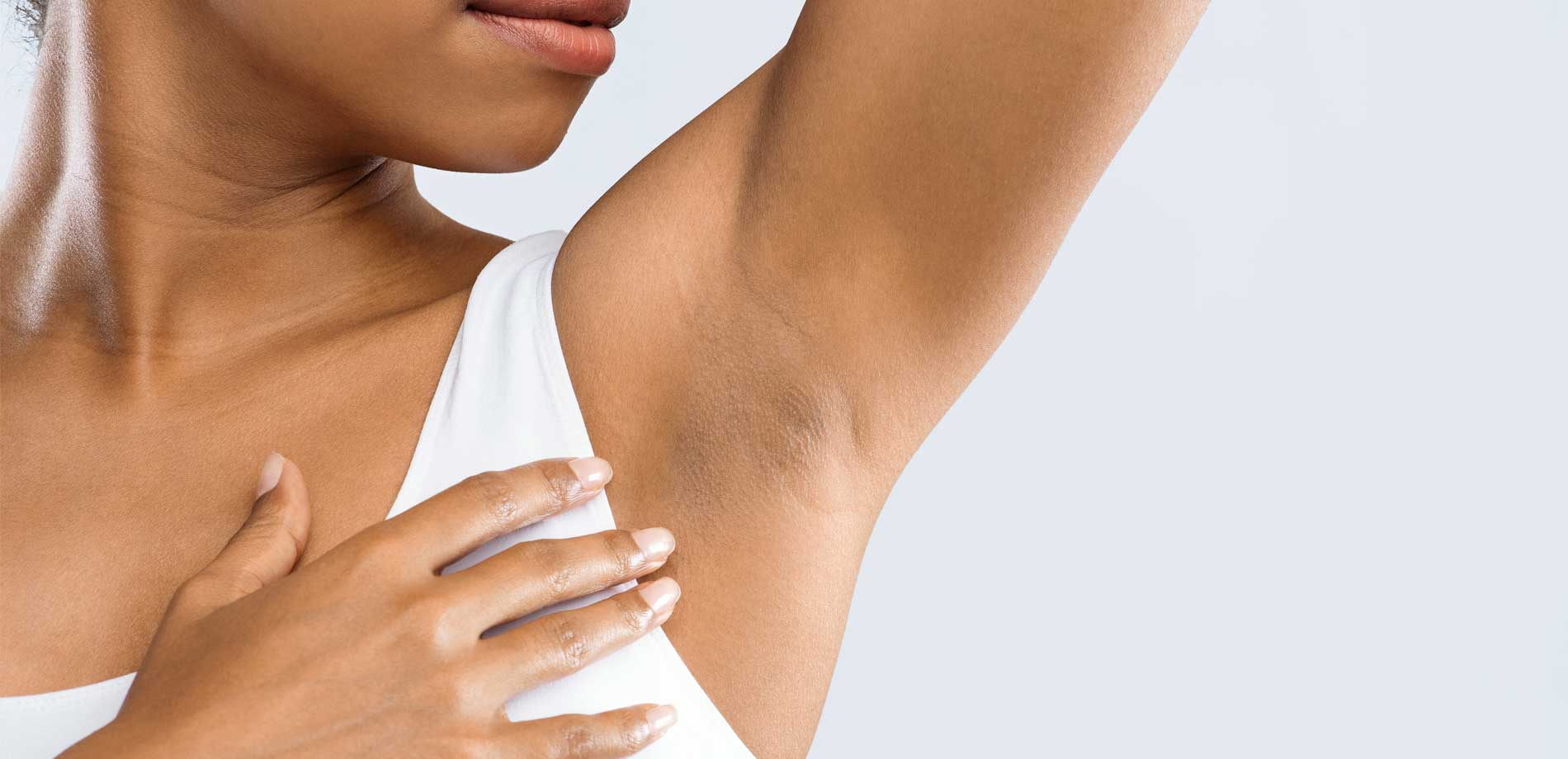 woman's arm area