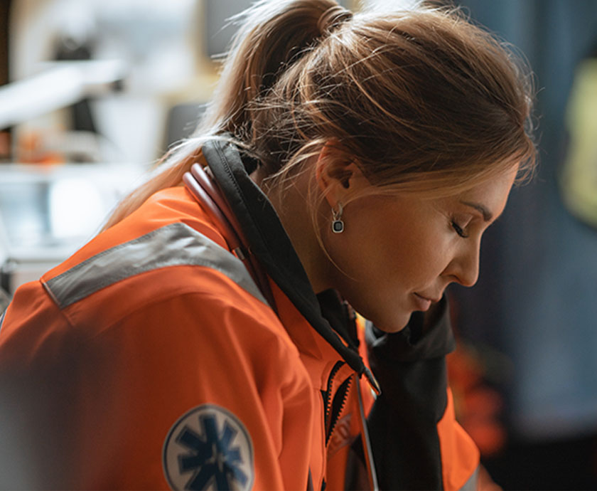 woman EMT emotional toll