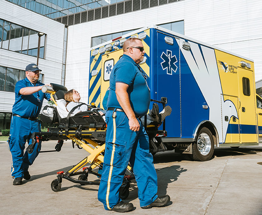 critically ill or injured child with EMTs