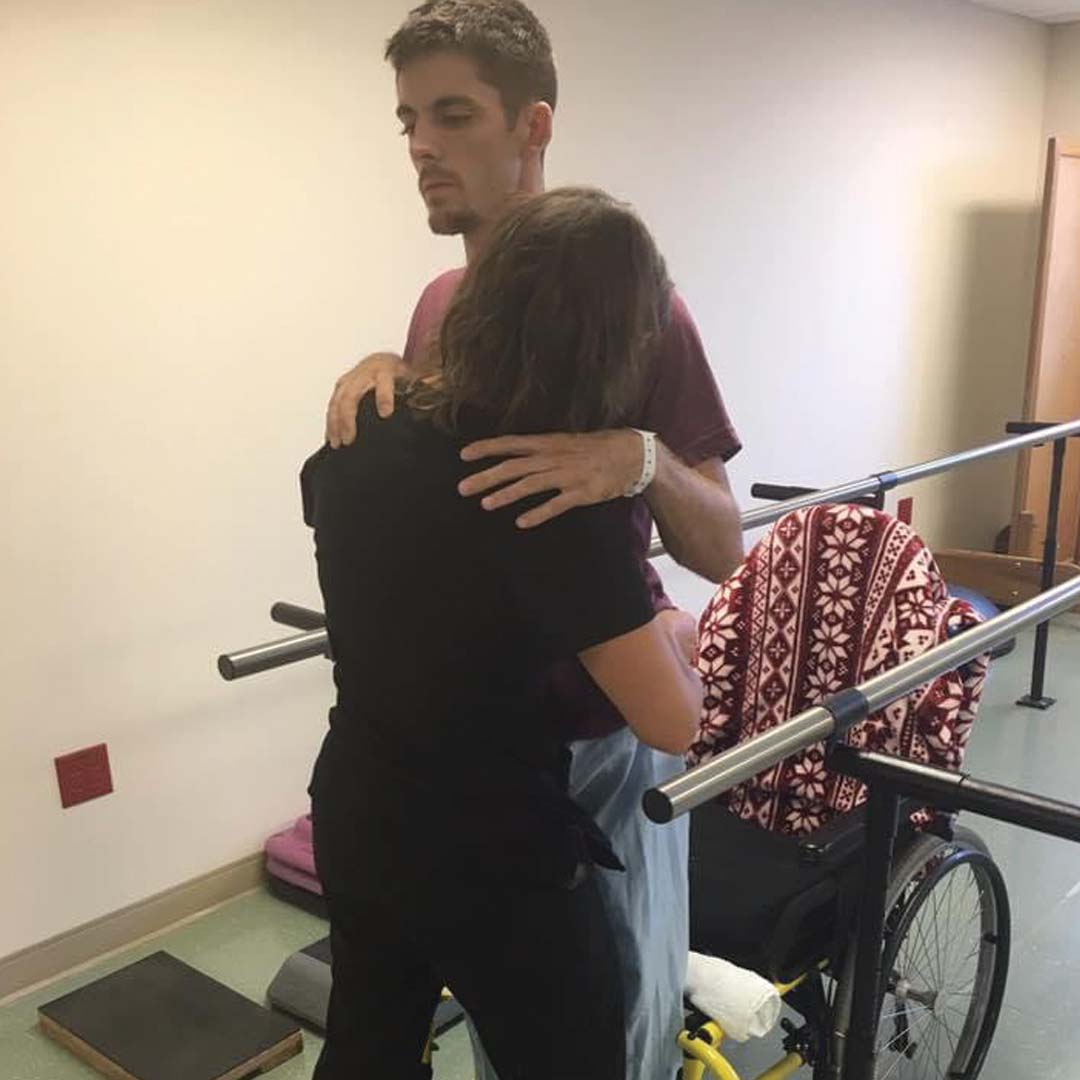 Tim at rehab institute