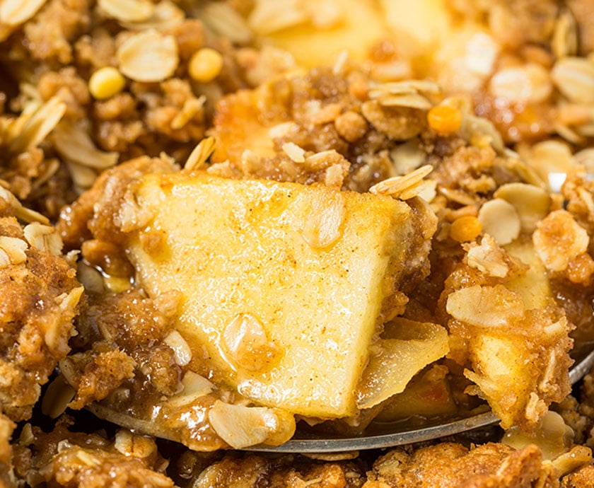 apple oatmeal crisp