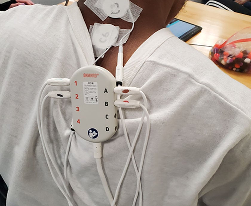 sci patient with ARCex technology on spine