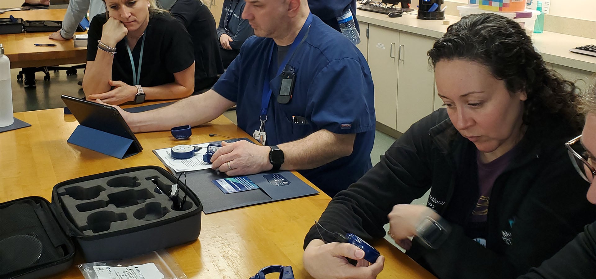 Staff using Synchrony® by Synapse