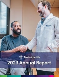 2023 MetroHealth Annual Report Cover