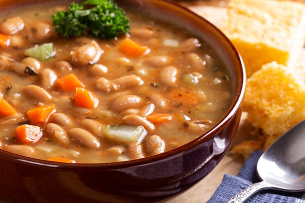 Bean Medley Soup in a bowl