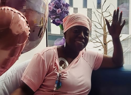 Keesha McMillian smiling