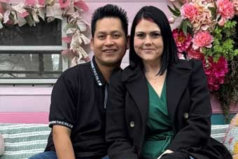 Jennifer Perez and her husband Alvaro