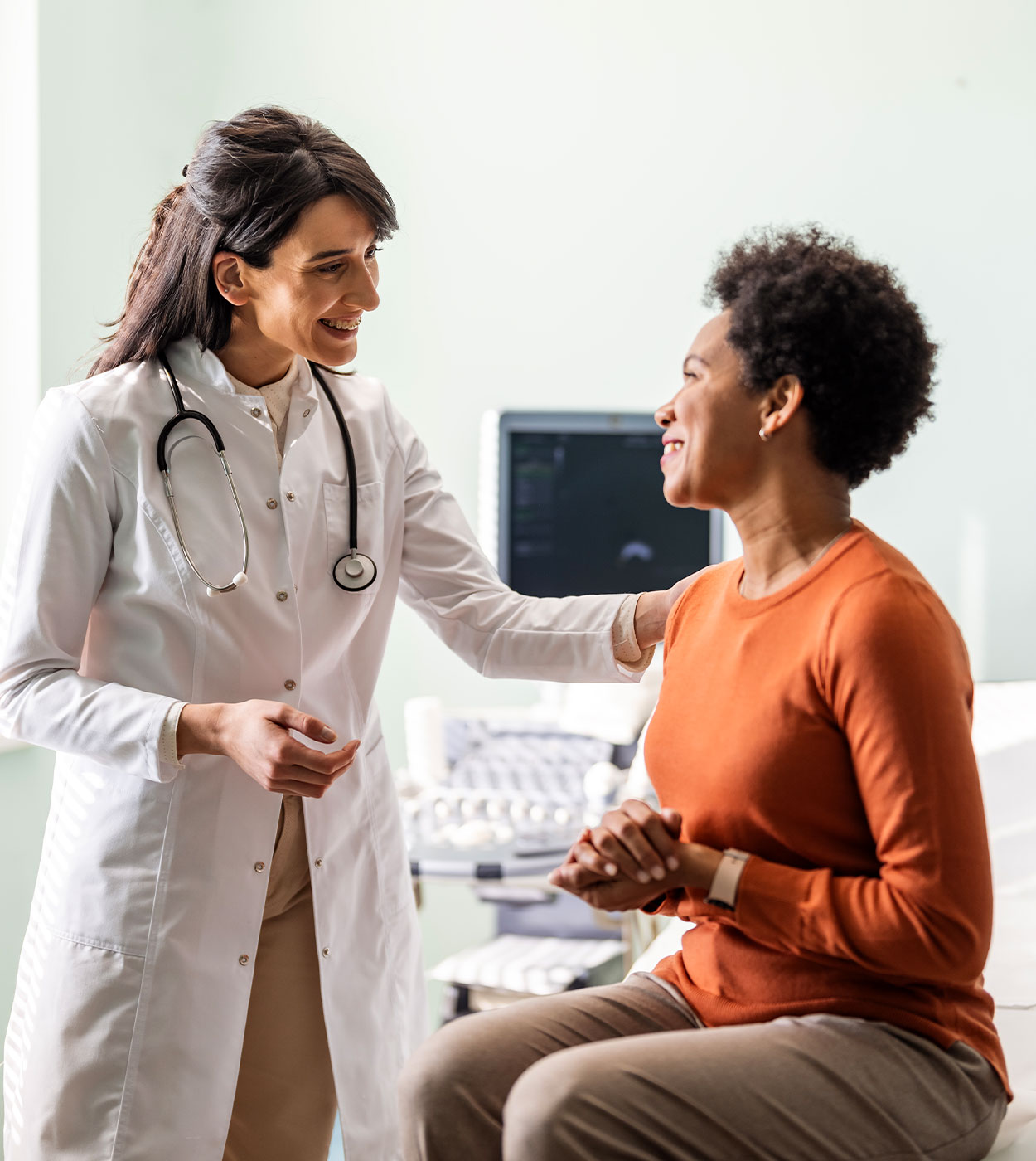 doctor and female patient