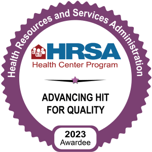 2023 Community Health Quality Recognition Advancing HIT for Quality badge