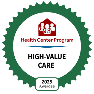 2025 Community Health Quality Recognition High Value Care badge