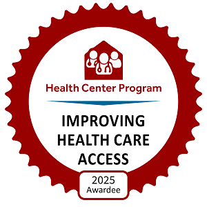 2025 Community Health Quality Recognition Improving Health Care Access badge