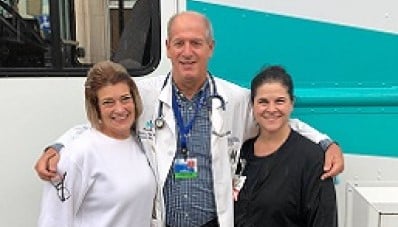 Mobile Clinic and team