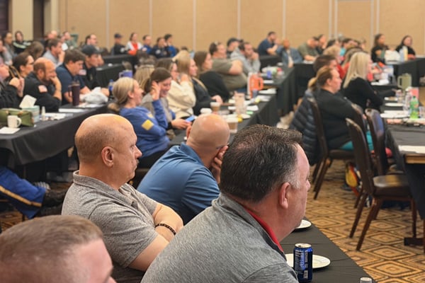 A large EMS CE class