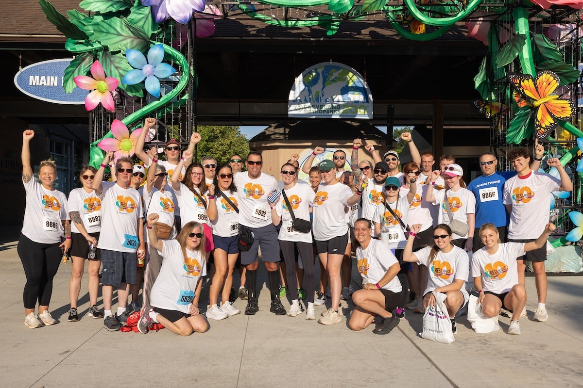 A group of Resiliency Run participants