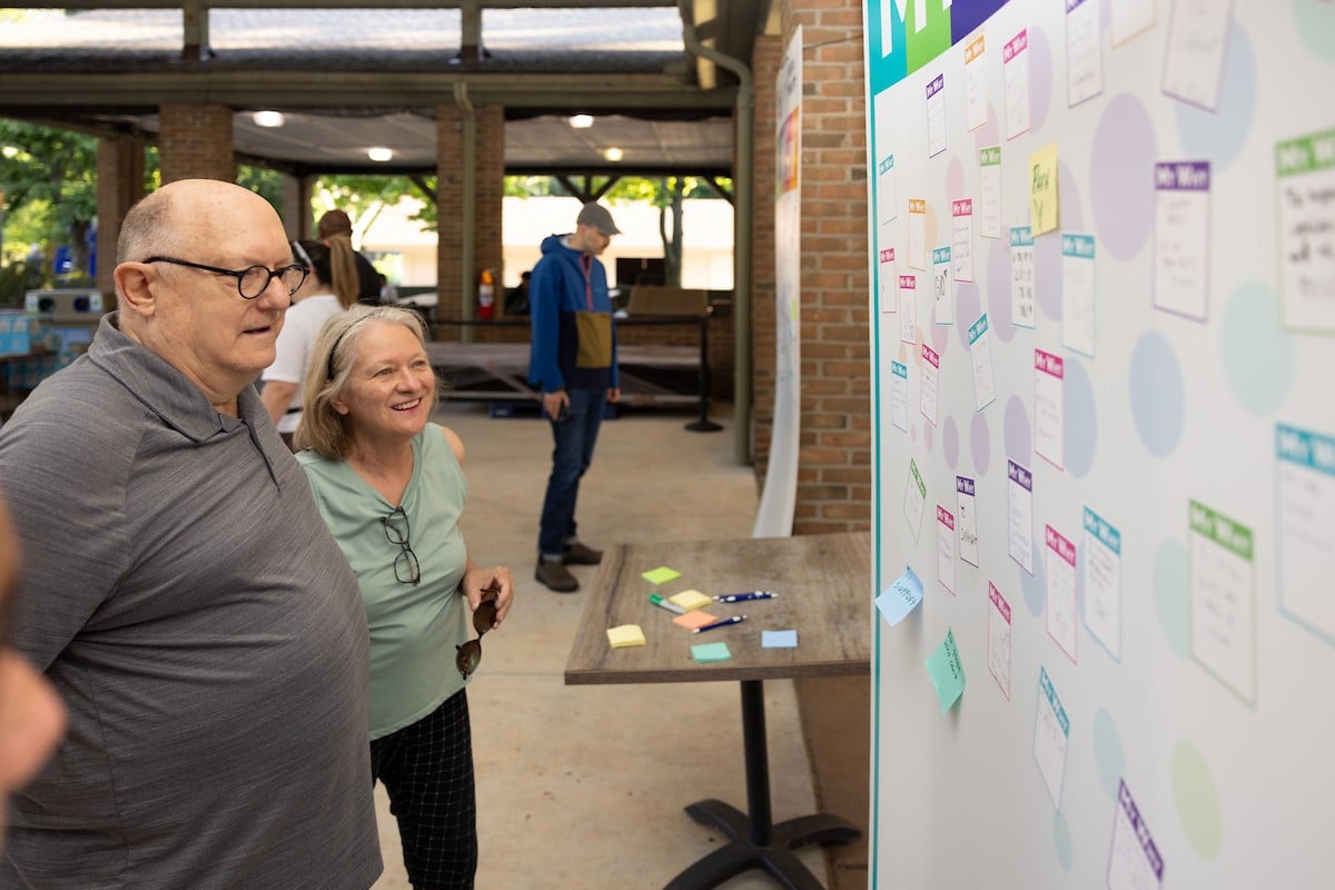 Reading the My Why notes written by participants