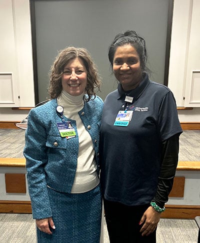 Mala Singh and Christine Alexander-Rager