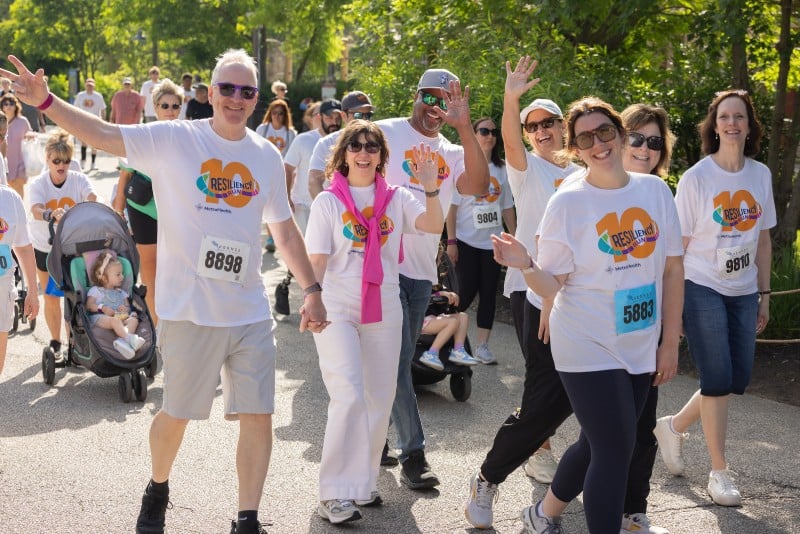 Christine Alexander-Rager in the Resiliency Run