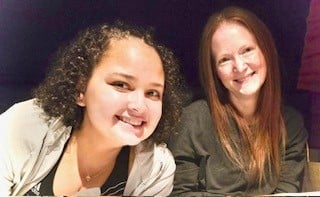 Nikki Davis and her daughter, N'yah