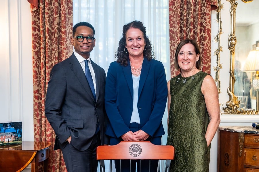 Ronald Hickman, Candace Mori, and JoAnn Zlotnick Glick