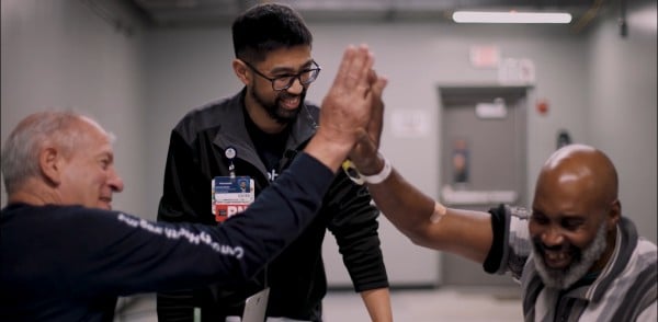 Members of the Healthcare for Those Experiencing Homelessness team