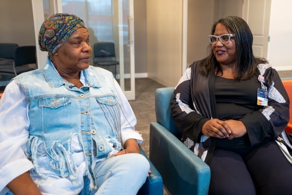 Darlene Everett and Renee Harris