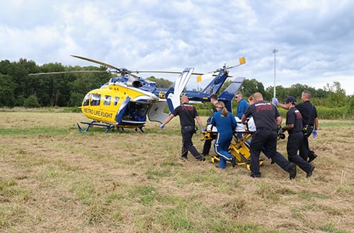 Life Flight training