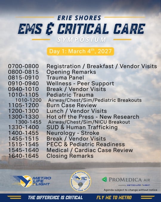 Symposium Day 1 Agenda