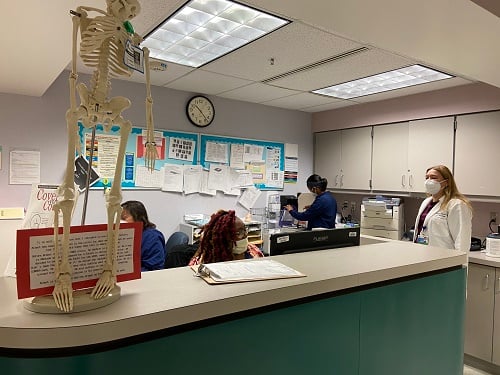 Neurology Clinic Desk