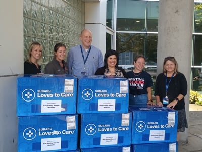 Subaru Loves to Care Brings Warmth and Hope to MetroHealth Cancer Patients